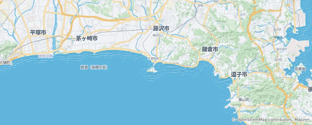 Mapa Shōnan