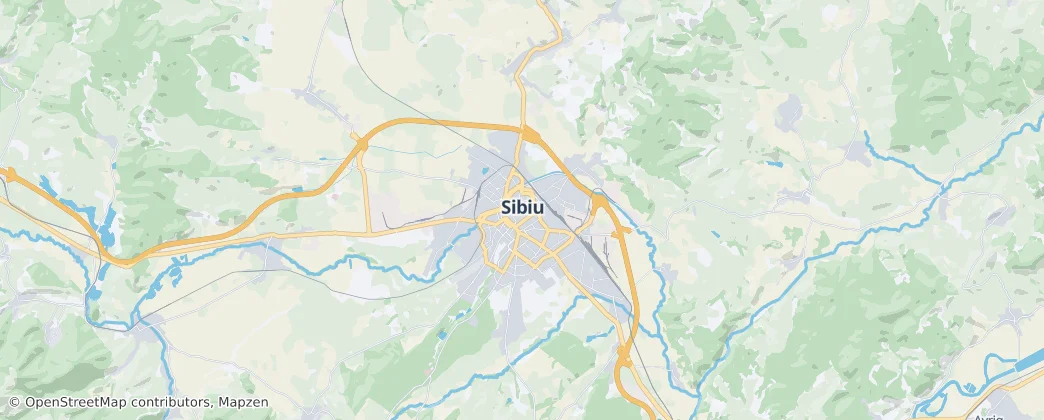 Sibiu — Map