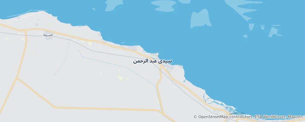 Mapa de Sidi Abdel Rahman