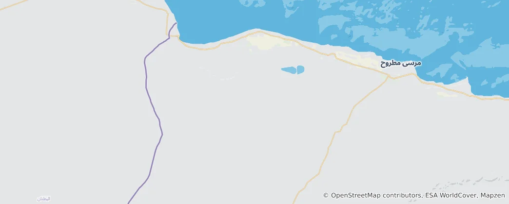 Map of Sidi Barani