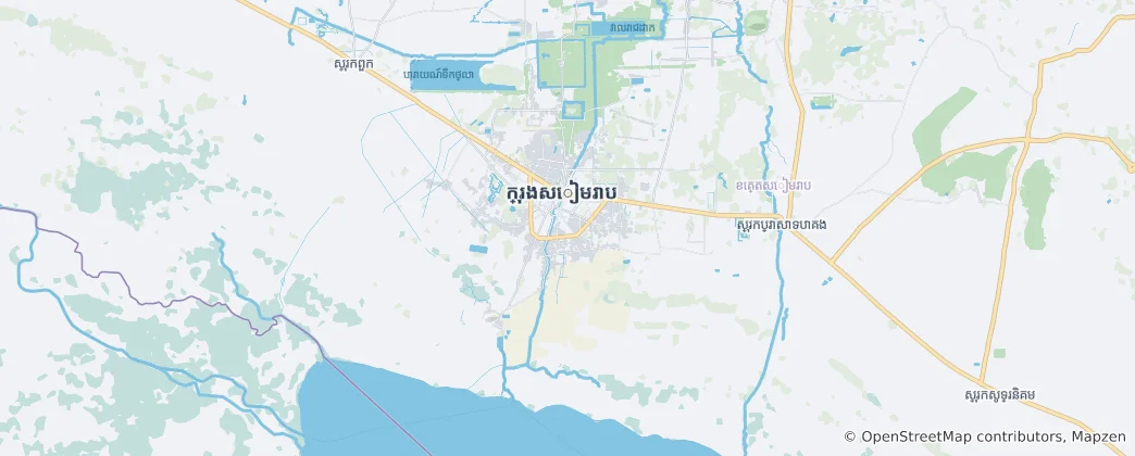 Map of Siem Reap