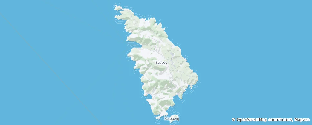 Mapa Sifnos