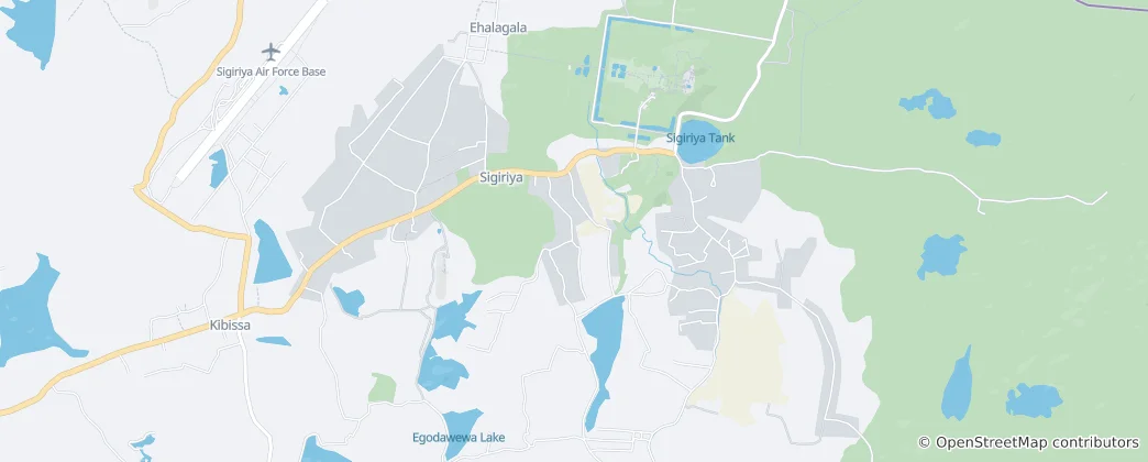 Map of Sigiriya