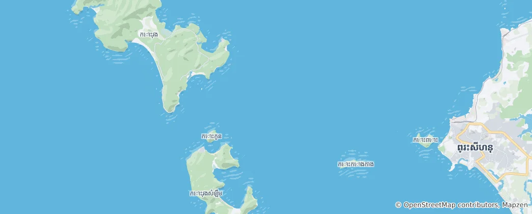 Map of Sihanoukville
