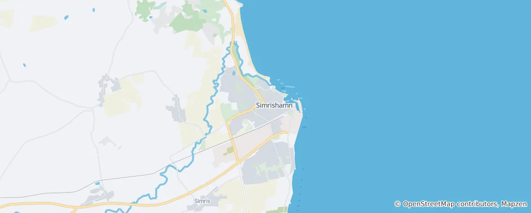 Mapa Simrishamn