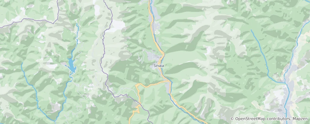 Map of Sinaia