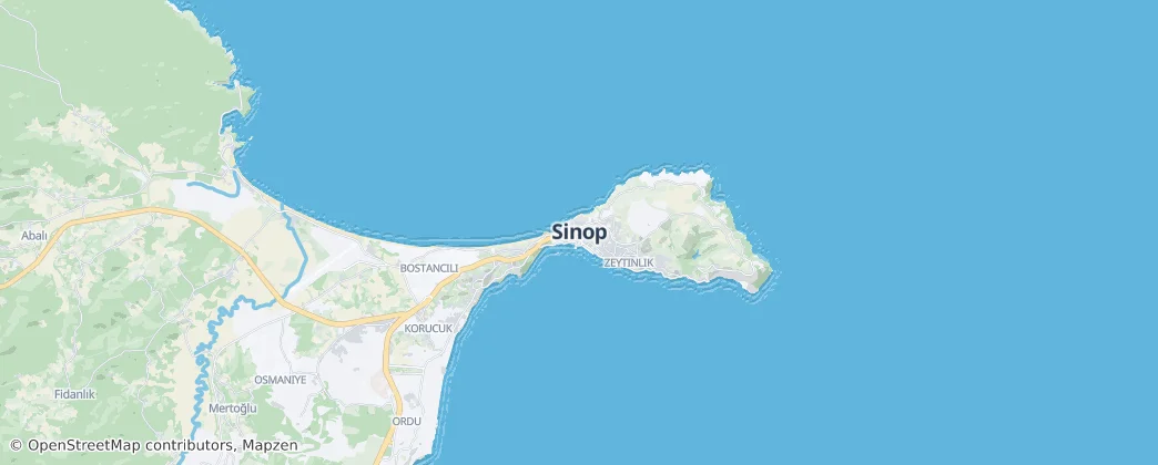 Synopa — Mapa
