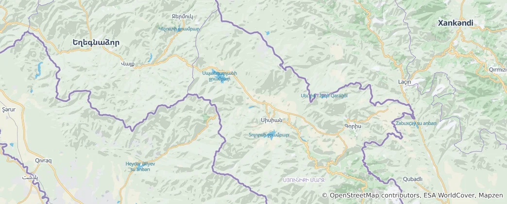 Mapa De Sisian