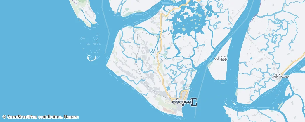 Sittwe Township — Map