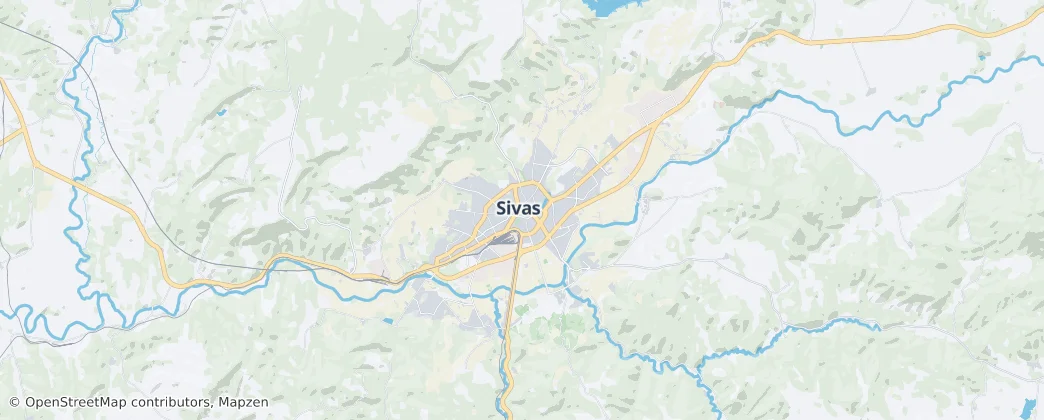 Sivas — Mapa
