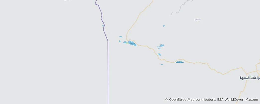 Map of Siwa