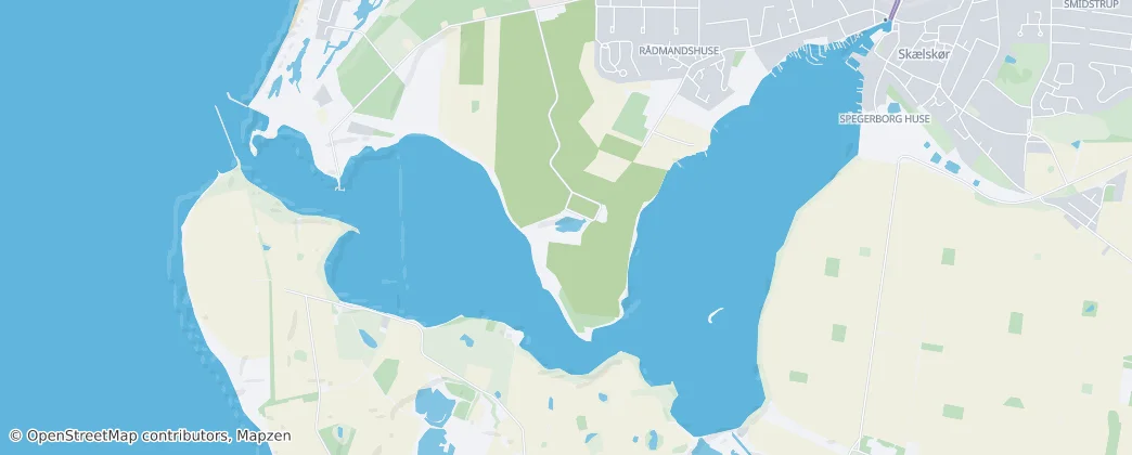Skælskør Fjord — Mappa