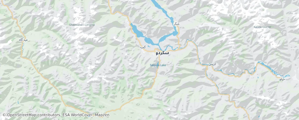 SKARDU — Map