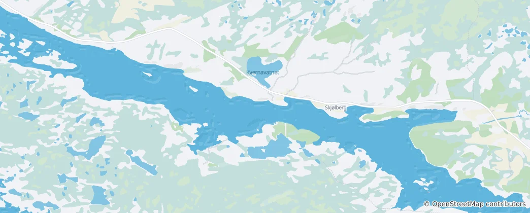 Mapa Skjølbergsvågen