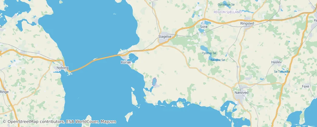 comune di Slagelse — Mappa