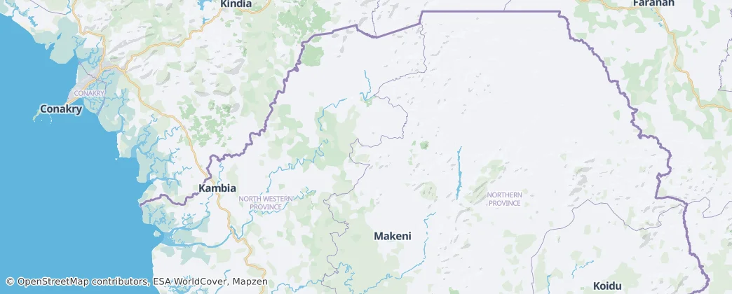Bombali — Map