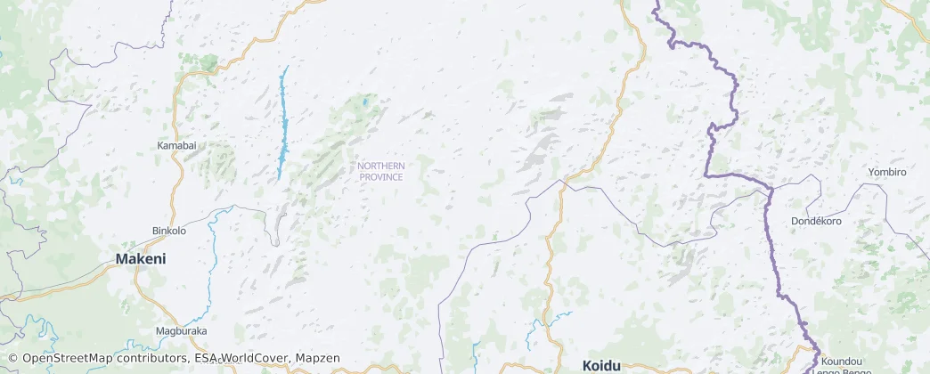 Nieni — Map