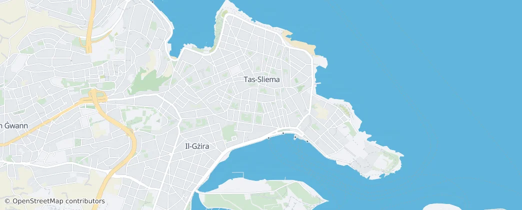 Sliema — Mappa