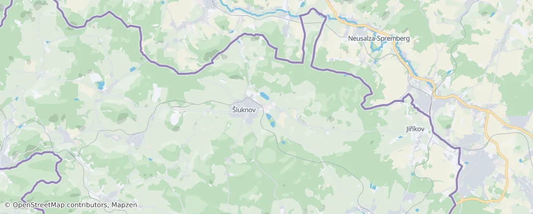 Шлукнов — Карта