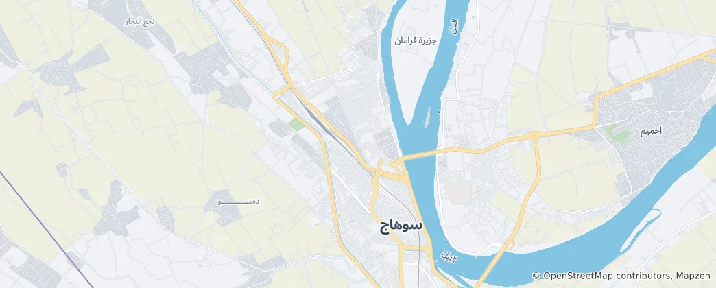 Map of Sohag