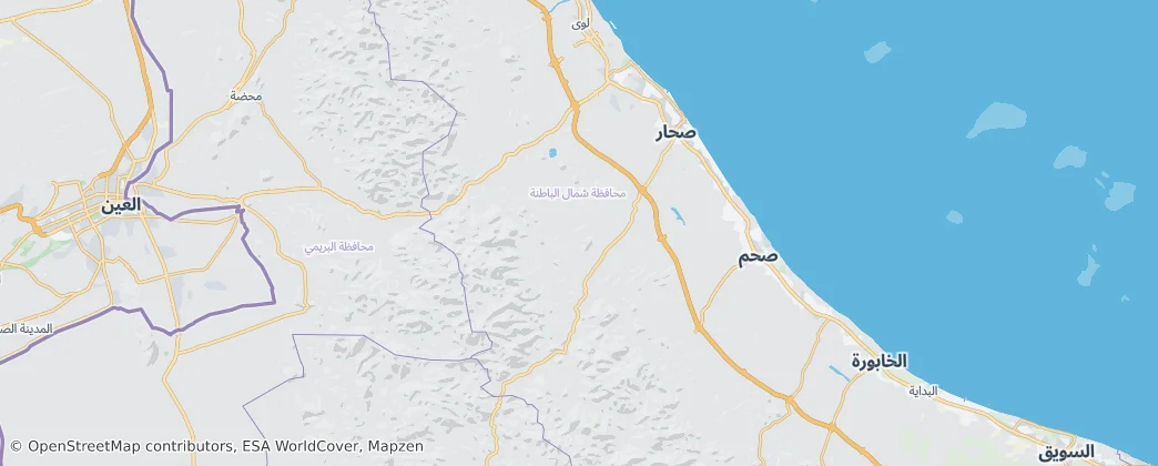 Sohar — Map