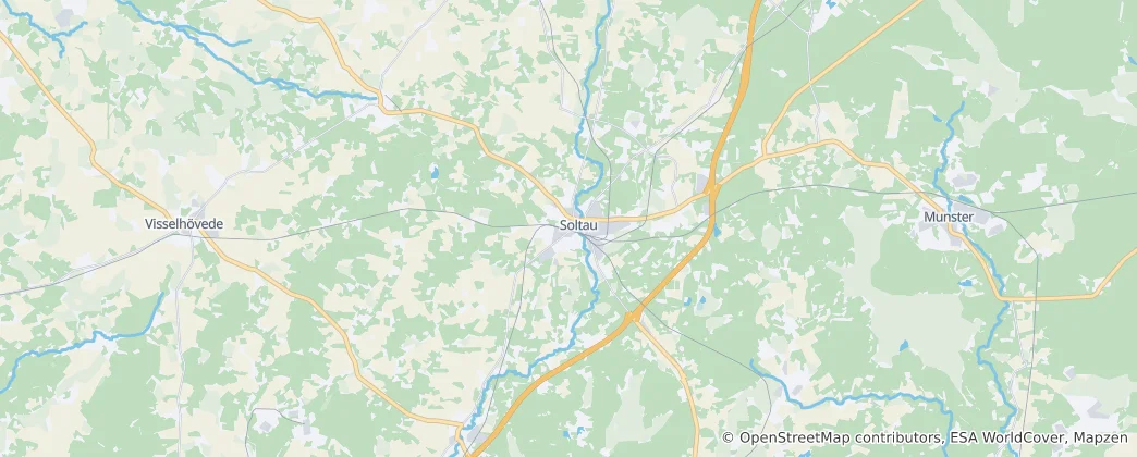 Mappa di Soltau