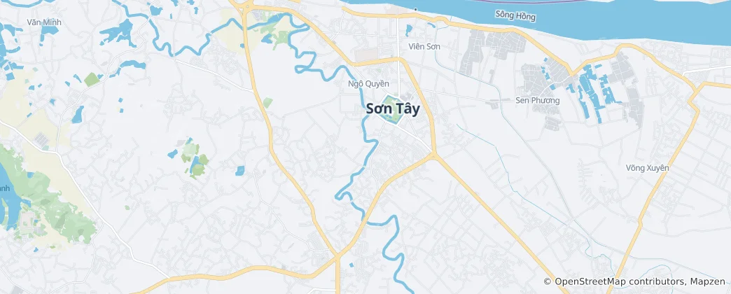 Karte von Sơn Tây