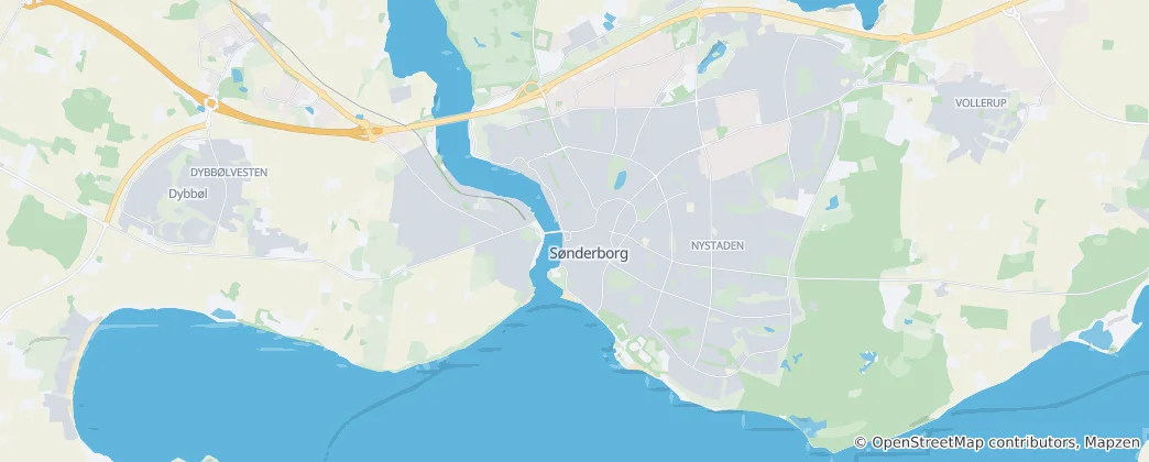 Mappa di Sønderborg