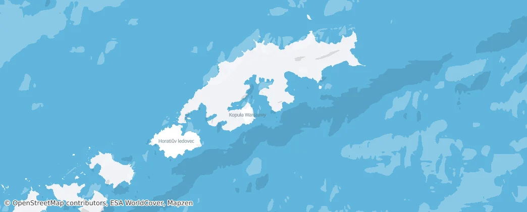 South Shetland Islands — Map