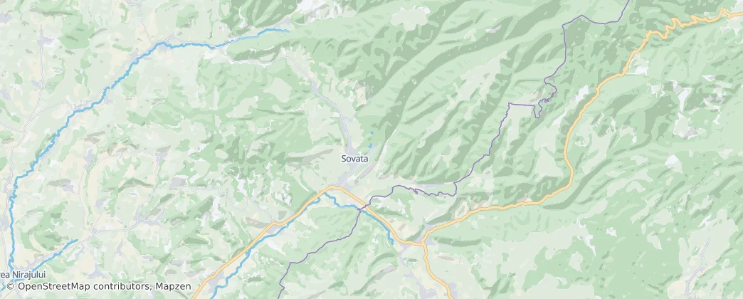 Map of Sovata