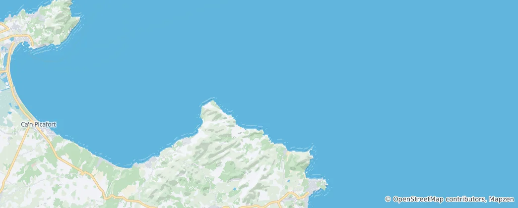 Map of Reserva Marina de la Península de Llevant