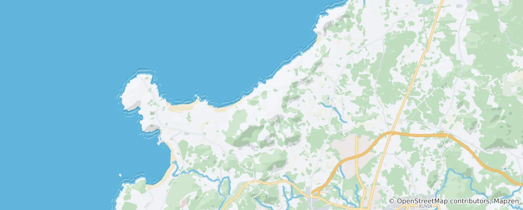 Mapa SPA Costa de Ferrolterra-Valdoviño