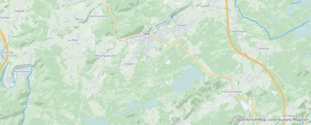 Map of Spa