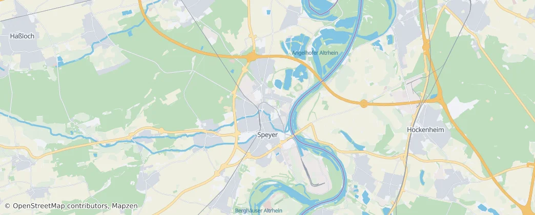 Špýr – Mapa