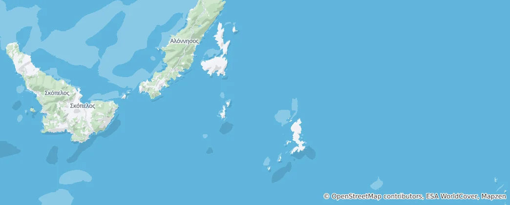 Mapa Sporady