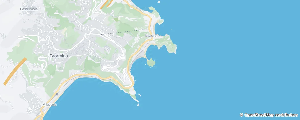 Mapa de Riserva naturale orientata Isola Bella
