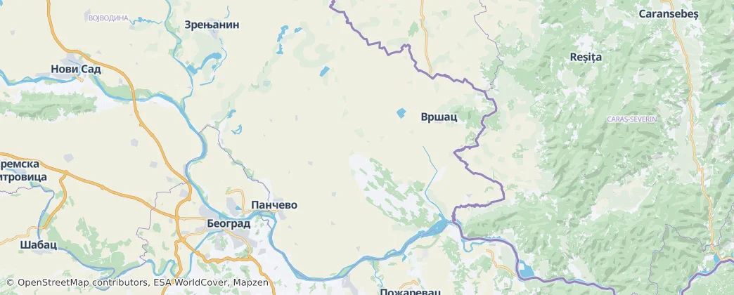 南巴纳特区 — 地图