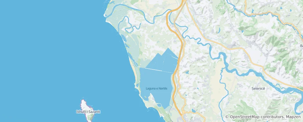 Карта Peisazh i Mbrojtur Pishë Poro - Nartë