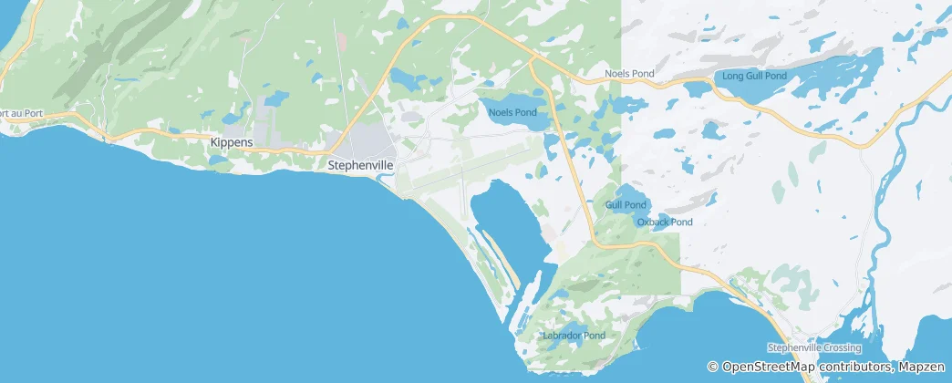 Mappa di Stephenville