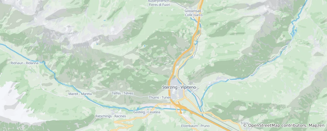 Map of Vipiteno