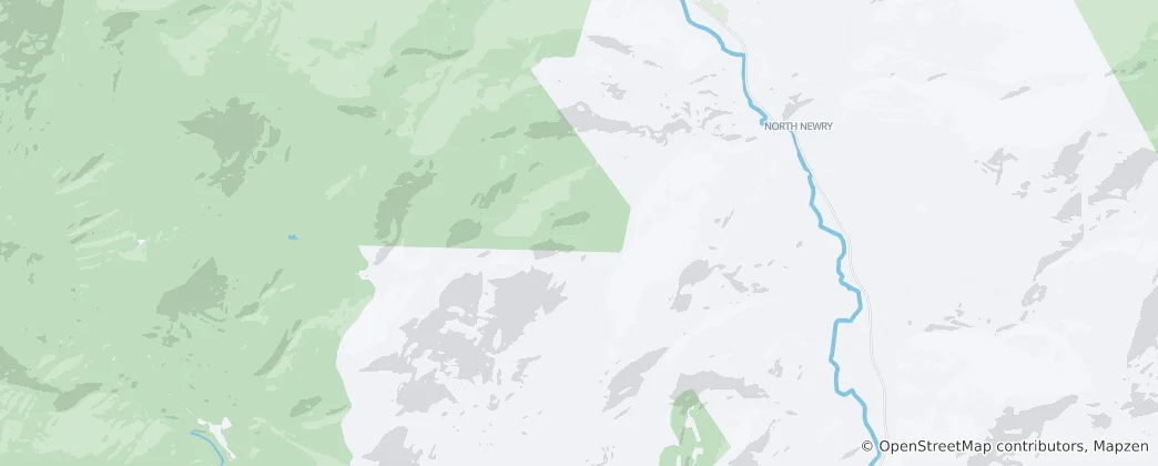 Map of Stowe Mountain Conservation Easement