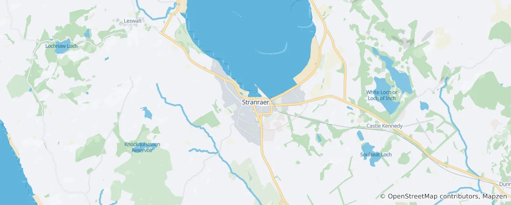 Stranraer 地图