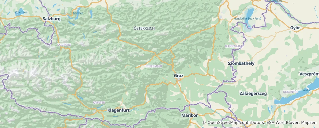 Mapa De Estiria