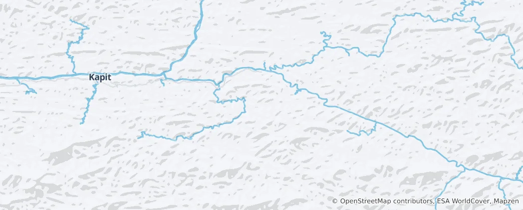 Mapa Suau Land District