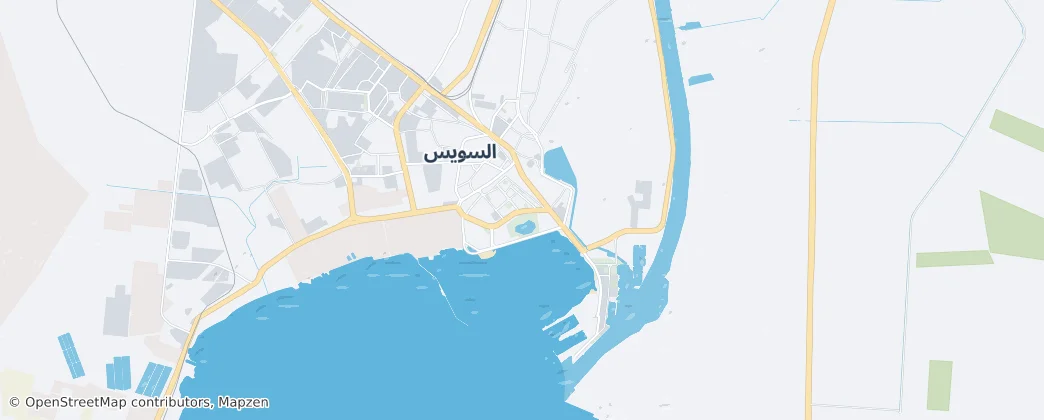 Suez — Mapa