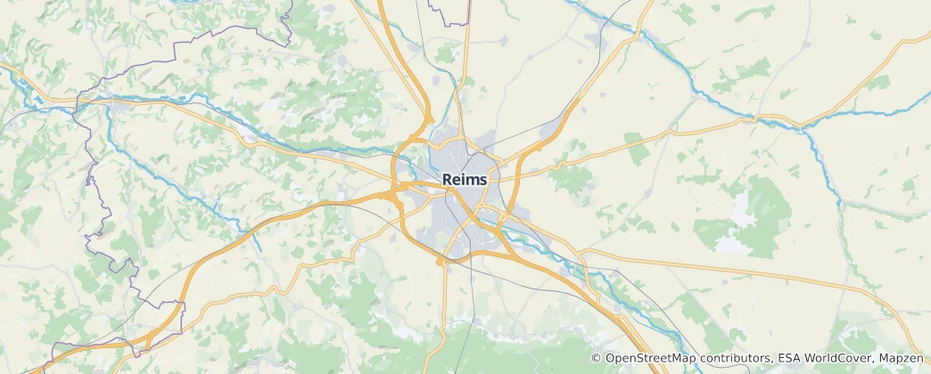 Map of Suippes