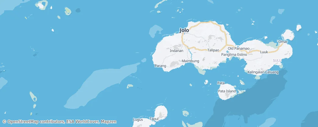Sulu – Mapa