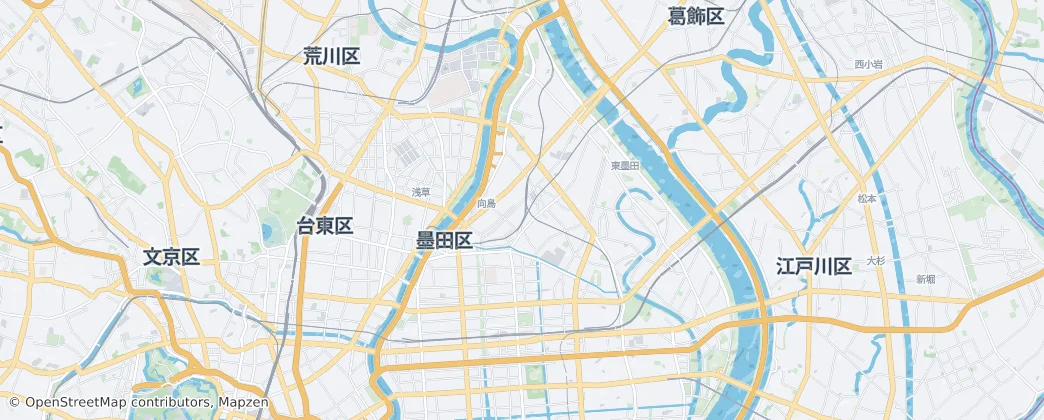 Sumida — Kaart