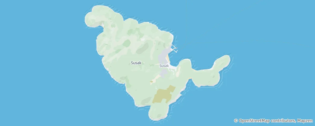 Karte von Susak