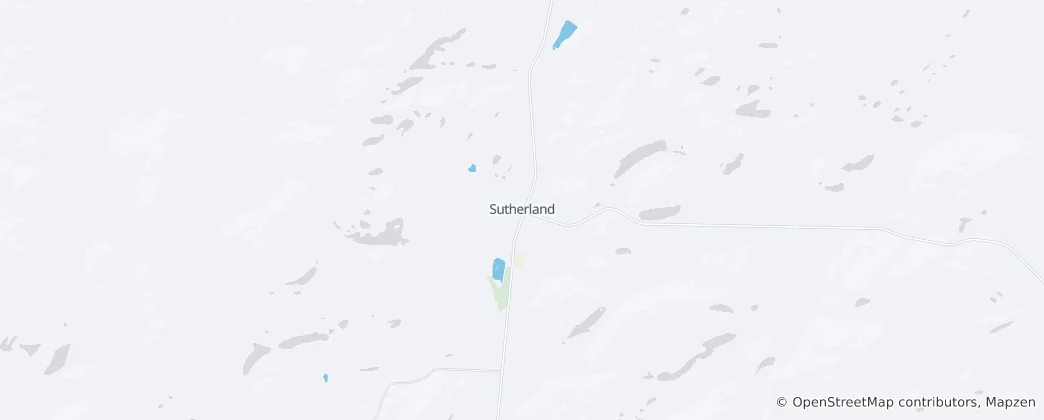 Map of Sutherland